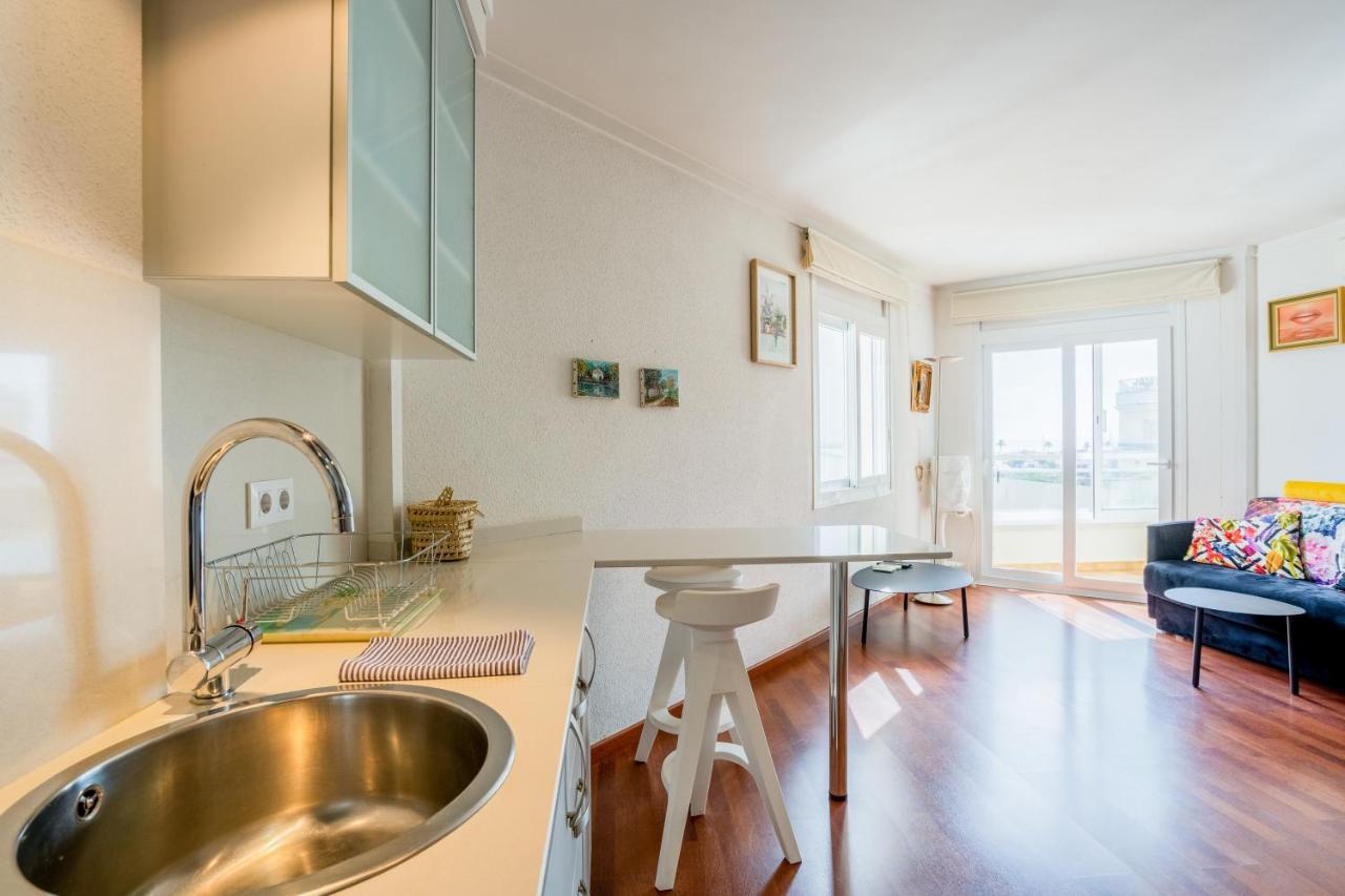 Welcs Apartamento 015 Emp Con Terraza Y Vistas Эмпуриабрава Экстерьер фото
